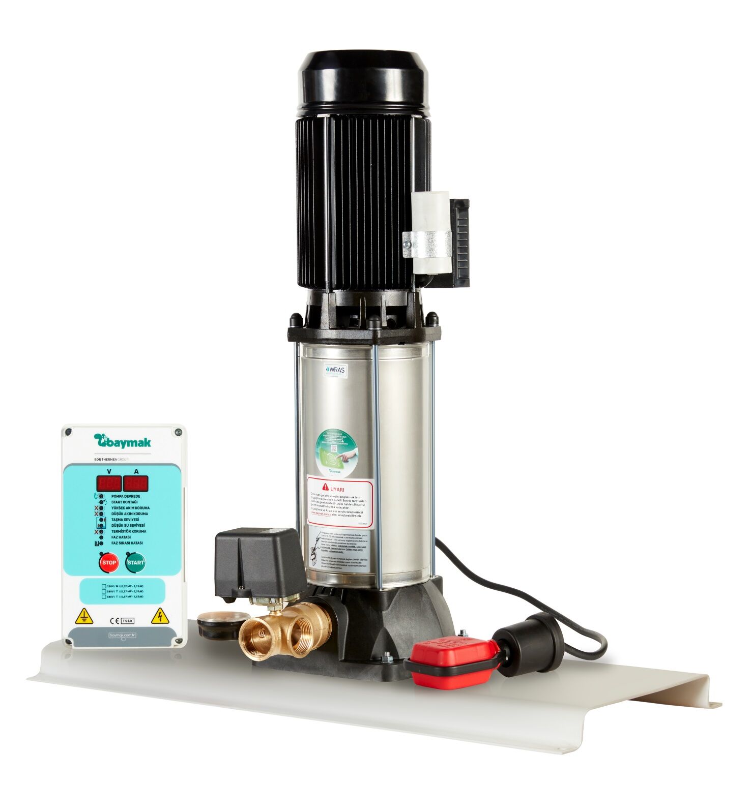 Baymak 1Kvc 85/120 T Dikey Kademeli Hidrofor 18 Kat 40 Daire