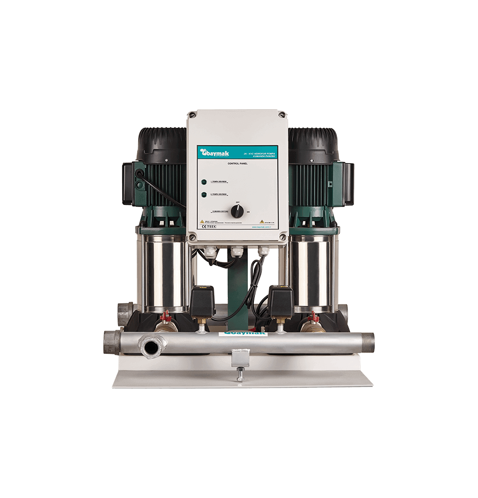 Baymak 2Kvc 40/80 M Dikey Kademeli Hidrofor 6 Kat 36 Daire