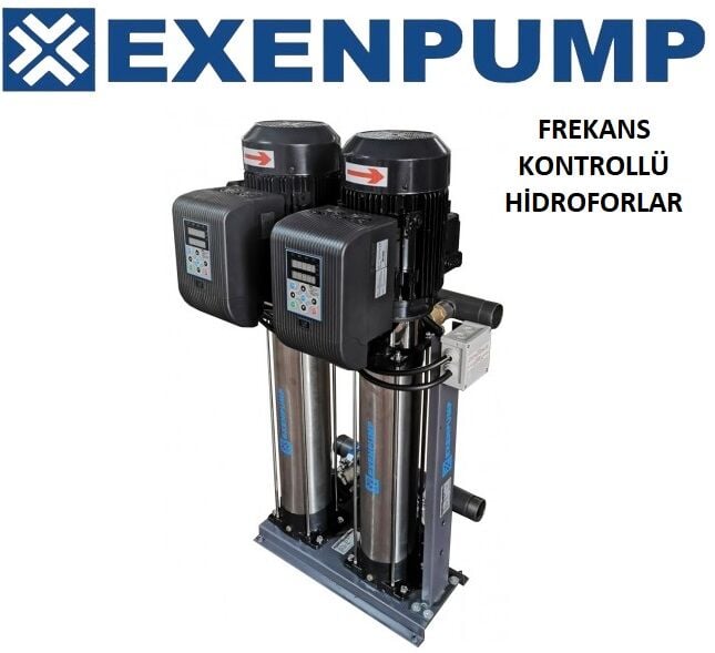 Exen EXDP 2/912 FR Fre. Kon. İki Pom. Hidrofor 28 K -120 D - 2x7.5 HP