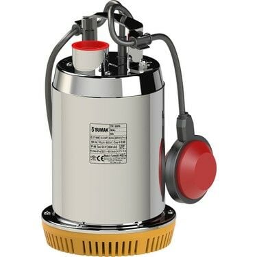 Sumak SDF6 Pas. Göv. Drenaj Dalgıç Pompası 0.5 HP