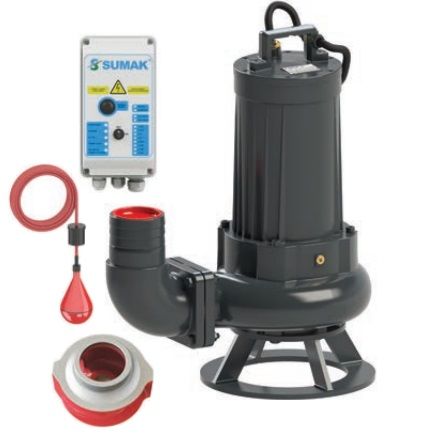 Sumak SDTK 100/4 Foseptik Pompası Yüksek Debili 10 HP