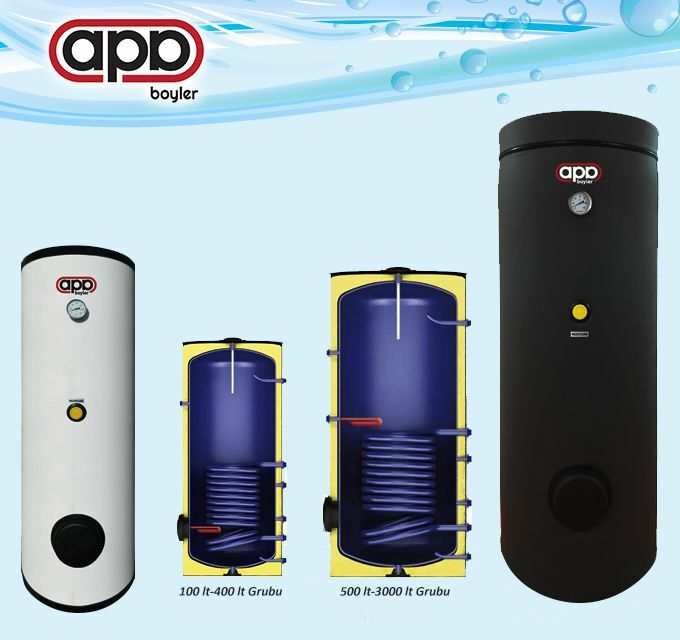 Apa Boyler 3000 LT Tek Serpantinli Boyler