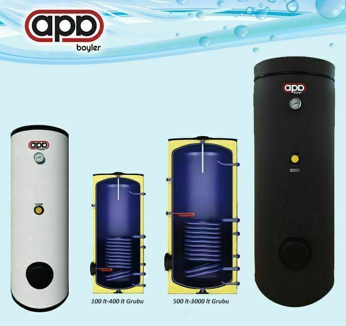 Apa Boyler 150 LT Tek Serpantinli Boyler