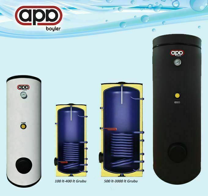 Apa Boyler 100 LT Tek Serpantinli Boyler