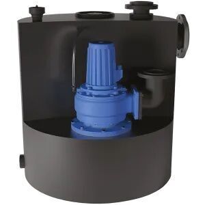 SFA Sanihydro Sanicubic 1 SC 5.5.0 T Atık Su Tahliye İstasyonu 480 Litre