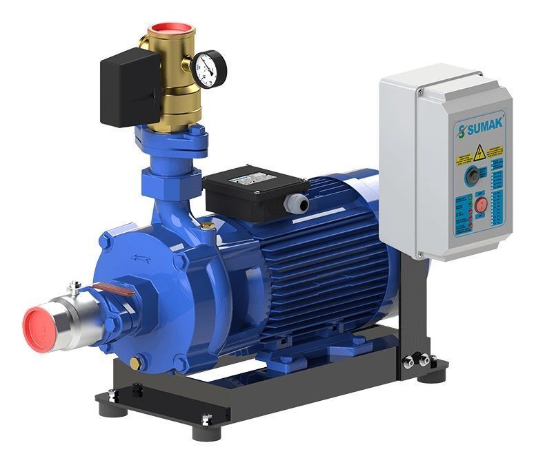 Sumak SMKTA750 Tek Pompalı Emişli Hidrofor 17 K-45 D - 7.5 HP - 380V