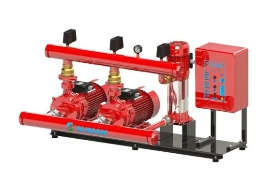 Sumak SMKT 750/2 EEJY Üç Pom. Yangın Hidroforu 2x7.5 HP 1x1.8 HP 380V