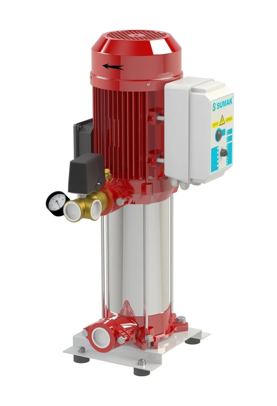 Sumak SHT 16 A 750/7 EY Tek Pom. Yangın Hidroforu 7.5 HP 380V