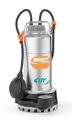 City İtalyan Security 10 M Drenaj Dalgıç Pompa 1 HP