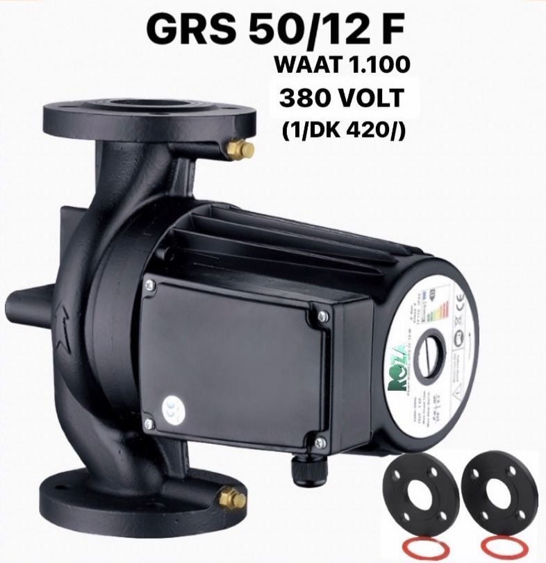 Roza GRS 50-12 Tek Hızlı Sirkülasyon Pompası DN50 280 mm